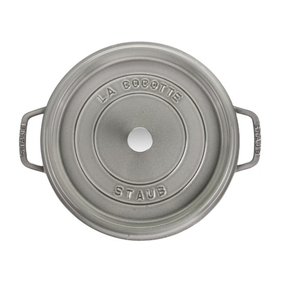 Oala Cocotte fonta, 26cm/5,2L, Graphite Grey - Staub