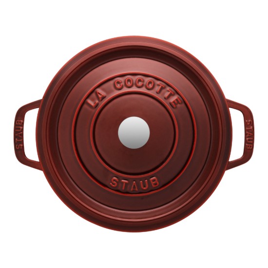 Oala Cocotte fonta, 28cm/6,7L, Grenadine - Staub