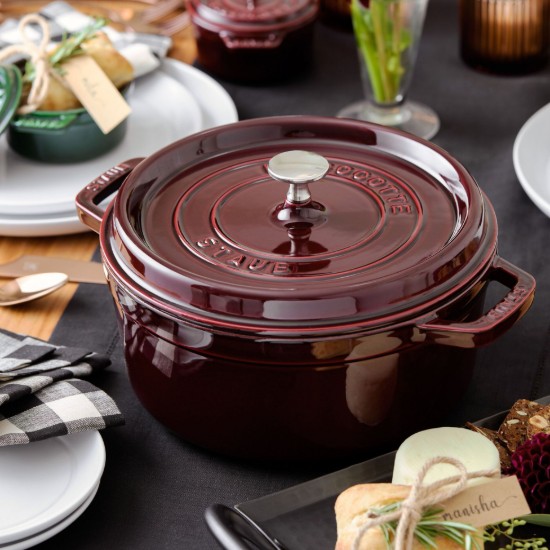 Oala Cocotte fonta, 28cm/6,7L, Grenadine - Staub