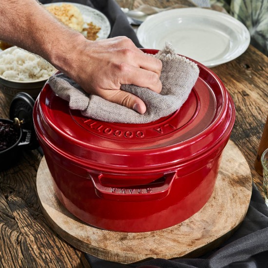 Oala Cocotte fonta, 28cm/6,7L, Cherry - Staub