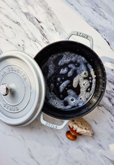 Oala Cocotte fonta, 28cm/6,7L, White Truffle - Staub