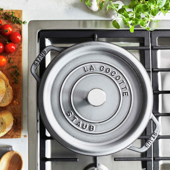 Oala Cocotte fonta, 30cm/8,35L, Graphite Grey - Staub