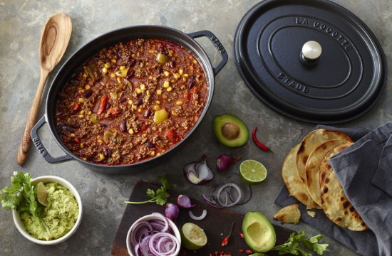 Oala Cocotte ovala, fonta, 27cm/3,2L, Black - Staub