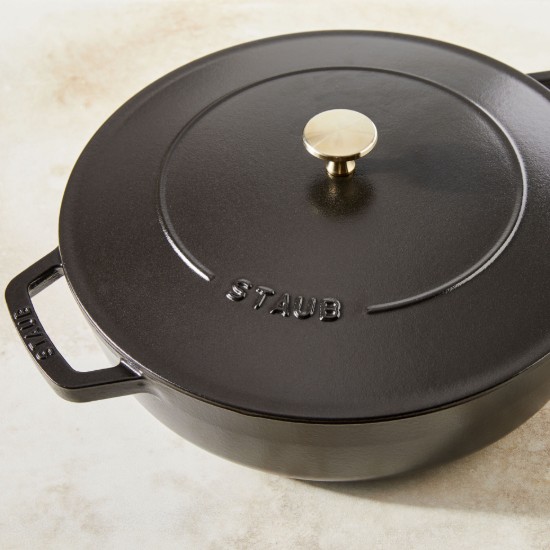 Vas Chistera, fonta, 28 cm, Black - Staub