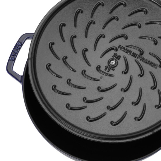 Vas Chistera, fonta, 28 cm, Dark Blue - Staub
