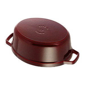 Oala Cocotte ovala, fonta, 29cm/4,2L, Grenadine - Staub