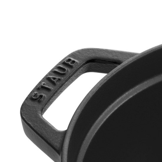 Oala Cocotte ovala, fonta, 33cm/6,7L, Black - Staub