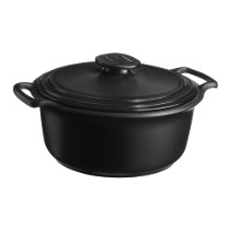 Oala Cocotte ceramica, 31cm/5,5L, "Sublime +", Slate - Emile Henry