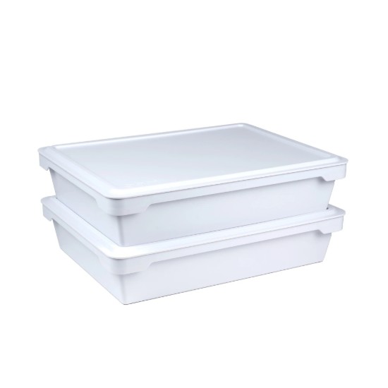 Set 2 cutii cu capac pentru aluat pizza - Ooni