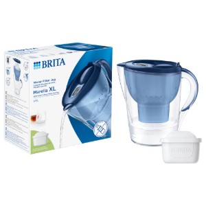 Cana filtranta BRITA MAXTRA Marella XL 3,5 (blue), 1 x filtru Pure Performance