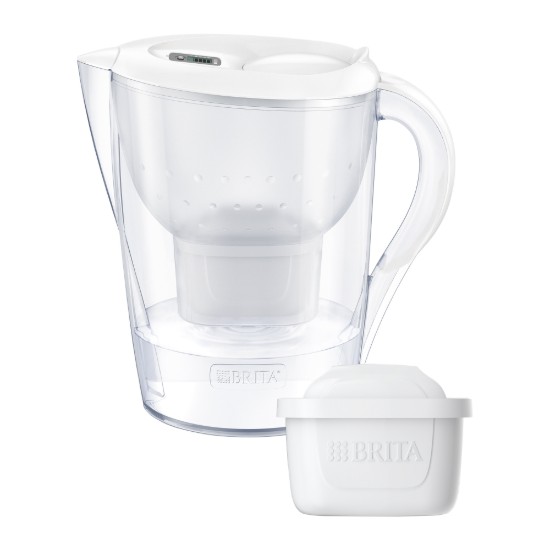 Cana filtranta BRITA MAXTRA Marella XL 3,5 (white), 1 x filtru Pure Performance