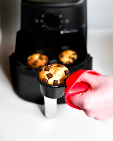 Set 4 forme briose pentru airfryer, otel, 7 cm - PYREX