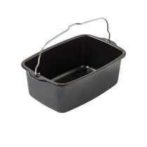 Recipient dreptunghiular pentru airfryer, otel, 20 x 13 cm - PYREX