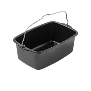 Recipient dreptunghiular pentru airfryer, otel, 20 x 13 cm - PYREX