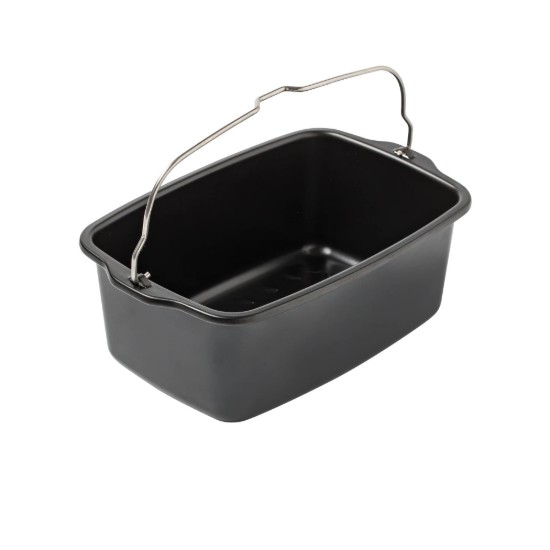 Recipient dreptunghiular pentru airfryer, otel, 20 x 13 cm - PYREX