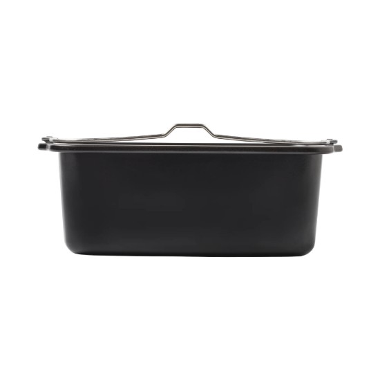Recipient dreptunghiular pentru airfryer, otel, 20 x 13 cm - PYREX