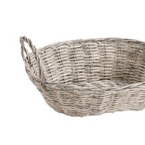Cos oval pentru paine, plastic, 29 x 18 cm, Gri - Kesper