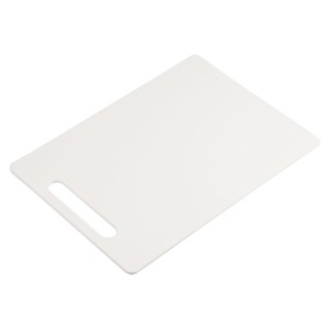 Tocator plastic, 33,5 x 23,5 cm, grosime 0,5 cm, Alb - Kesper