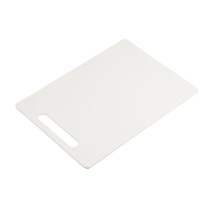 Tocator plastic, 28,5 x 19,5 cm, grosime 0,5 cm, Alb - Kesper