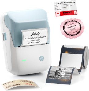 Imprimanta termica etichete, portabila, model B1 PRO, Light Blue - NIIMBOT