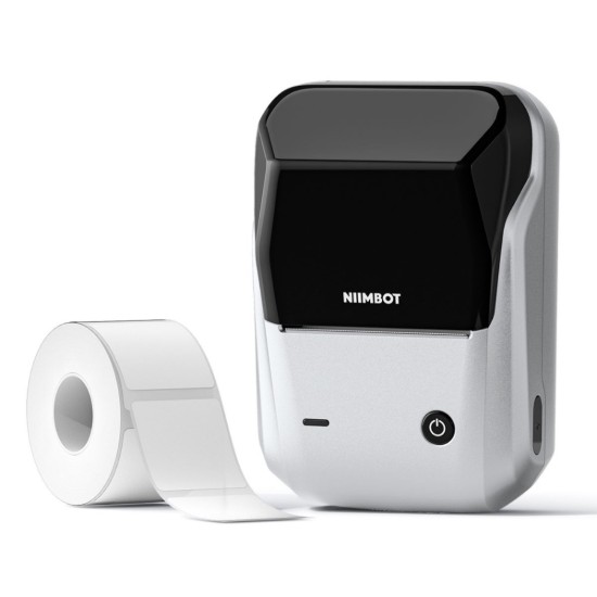 Imprimanta termica etichete, portabila, model B1, Silver - NIIMBOT