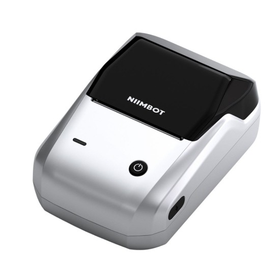 Imprimanta termica etichete, portabila, model B1, Silver - NIIMBOT