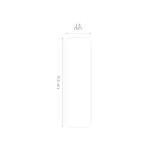 Rola etichete autoadezive N1, 14x50mm, 125 buc/rola, Alb - NIIMBOT