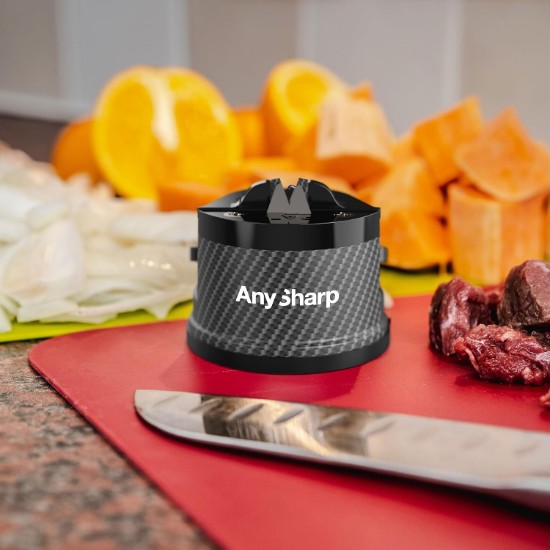 Ascutitor de cutite, "Premium", Carbon Fibre - AnySharp