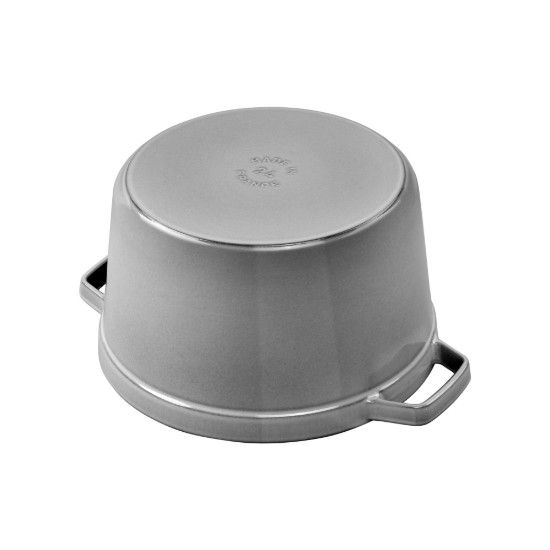Oala adanca Cocotte fonta, 24cm/4,7L, Graphite Grey - Staub