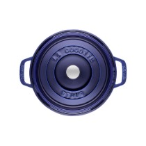 Oala Cocotte fonta, 22cm/2,6L, Dark Blue - Staub