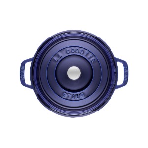 Oala Cocotte fonta, 22cm/2,6L, Dark Blue - Staub