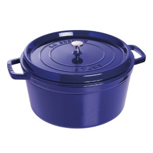 Oala Cocotte fonta, 30cm/8,35L, Dark Blue - Staub