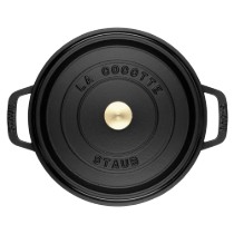 Oala Cocotte fonta, 34cm/12,6L, Black - Staub