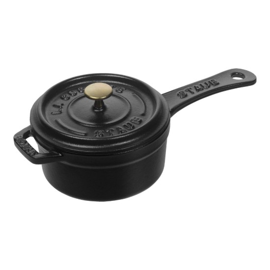 Mini-cratita fonta, 10cm/0,25L, Black - Staub