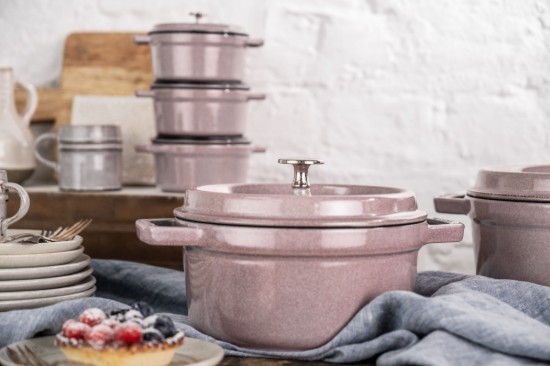Mini-oala Cocotte, fonta, 10cm/0,25L, Cherry Blossom - Staub
