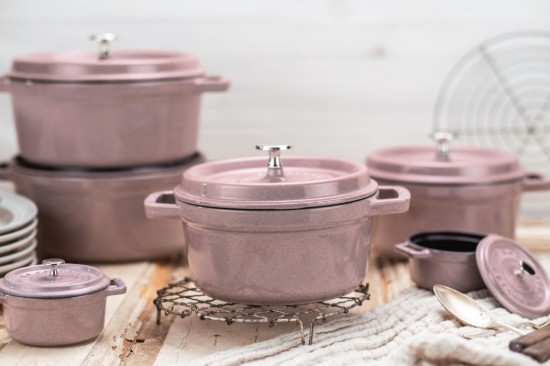 Mini-oala Cocotte, fonta, 10cm/0,25L, Cherry Blossom - Staub