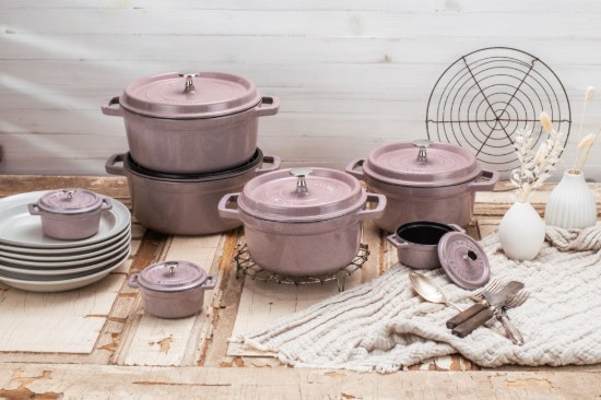 Mini-oala Cocotte, fonta, 10cm/0,25L, Cherry Blossom - Staub
