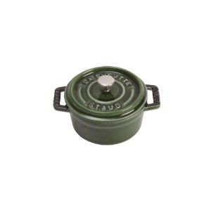 Mini-oala Cocotte, fonta, 10cm/0,25L, Basil - Staub
