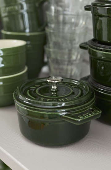 Mini-oala Cocotte, fonta, 10cm/0,25L, Basil - Staub