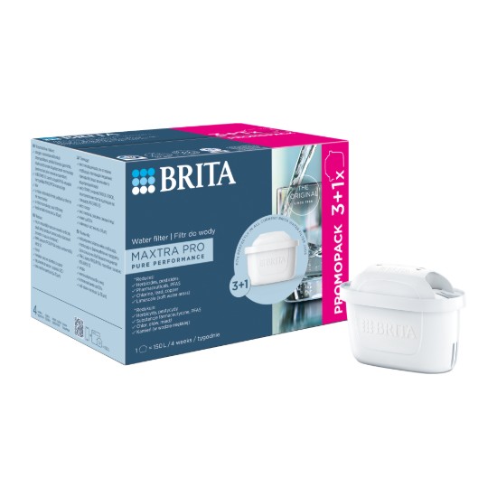Set 3+1 filtre de apa BRITA MAXTRA PRO Pure Performance