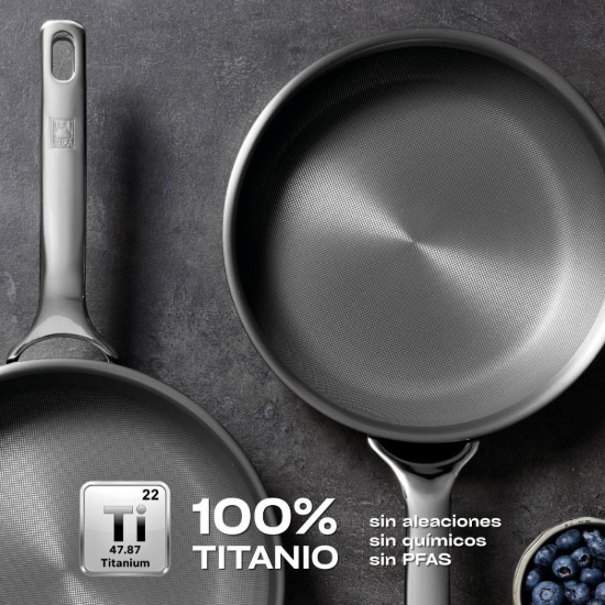 Tigaie inox, 20 cm, "Titanium One" - BRA