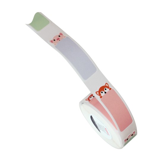 Rola etichete autoadezive, 14x40mm, 155 buc/rola, Cute Prone - NIIMBOT