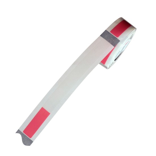Rola etichete autoadezive 8x100mm, 60 buc/rola, Roz Transparent - NIIMBOT