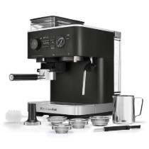 Espressor electric semi-automat, 1500W, Cast Iron Black - KitchenAid
