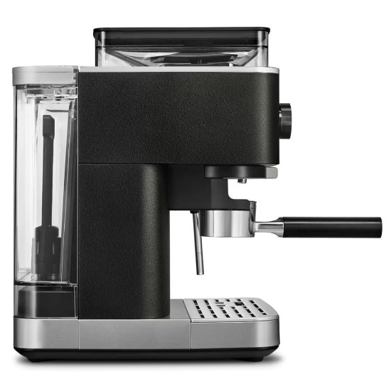 Espressor electric semi-automat, 1500W, Cast Iron Black - KitchenAid