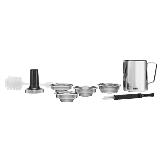 Espressor electric semi-automat, 1500W, Cast Iron Black - KitchenAid