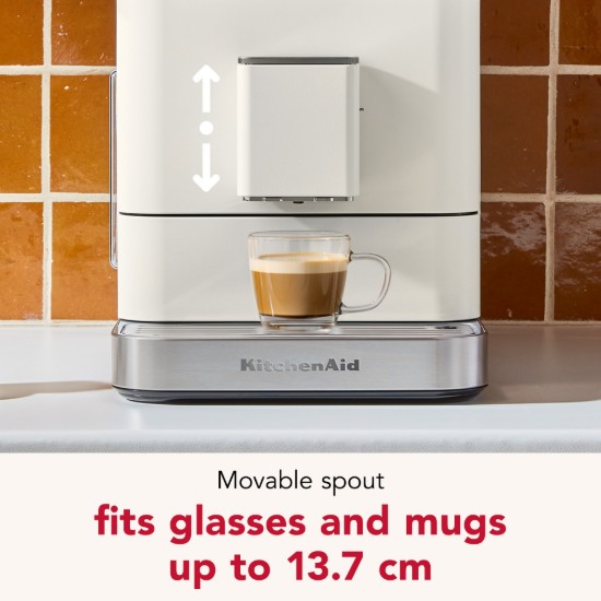 Espressor electric automat KF6, 1450W, Porcelain White - KitchenAid