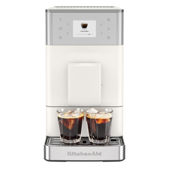 Espressor electric automat KF3, 1450W, Porcelain White - KitchenAid