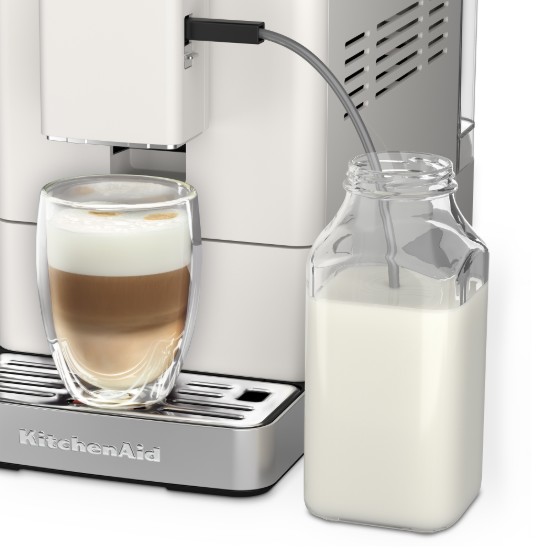 Espressor electric automat KF3, 1450W, Porcelain White - KitchenAid