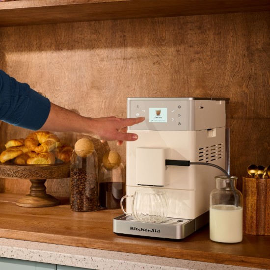 Espressor electric automat KF3, 1450W, Porcelain White - KitchenAid